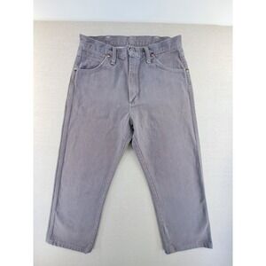 Vtg Wrangler Jeans Mens 30x24 Purple Short Capri Cowboy Cut 13MWZCG USA W29"